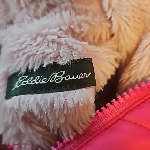 Eddie Bauer girls coat reversible - Picture 2 of 4